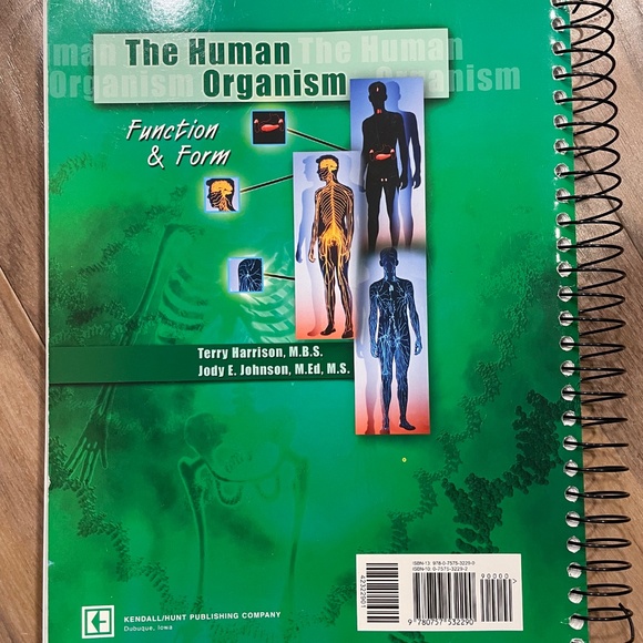 "The Human Organism: Function and Form" Spiral Book - Picture 2 of 10